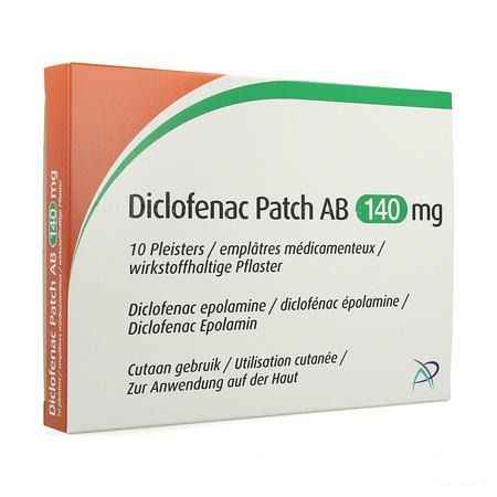 Diclofenac Patch Ab 140Mg Pleister 10  -  Aurobindo