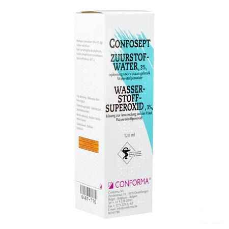 Confosept Zuurstofwater 1 X 120 ml 