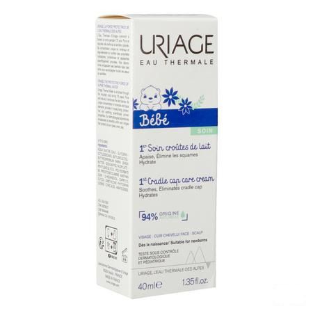 Uriage Baby Creme Melkkorstjes Tube 40 ml