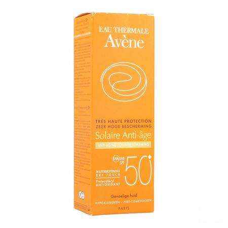 Avene Zonnecreme Ip50 + Anti age 50 ml  -  Avene