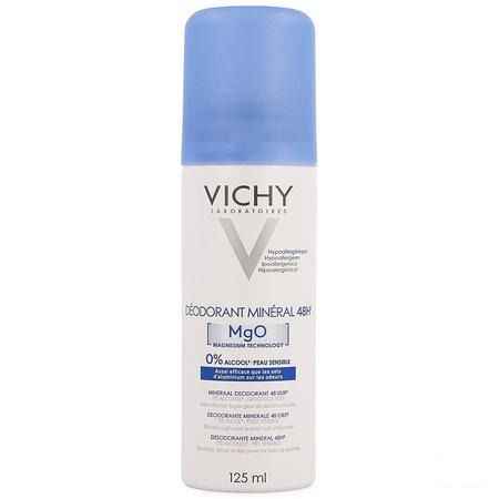 Vichy Deo Mineraal Spray 48u 125 ml  -  Vichy