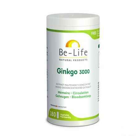 Gink-go 3000 Be Life Capsule 180  -  Bio Life
