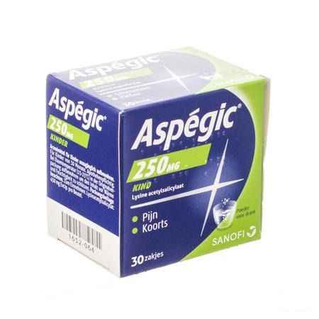Aspegic 250 Pulv 30x 250 mg