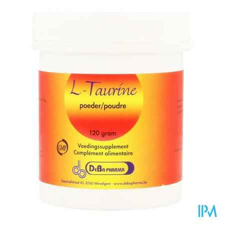 L-taurine Poeder 120 gr  -  Deba Pharma