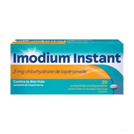 Imodium Instant Comprimes Fondant 20