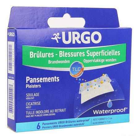 Urgo Brulures Superficielles Wtp Pansement 5x7cm 6  -  Urgo Healthcare