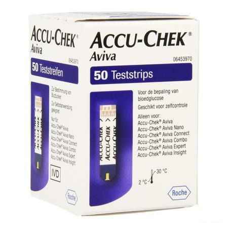 Accu Chek Aviva Bandelettes React 50 6453970054  -  Roche Diagnostics