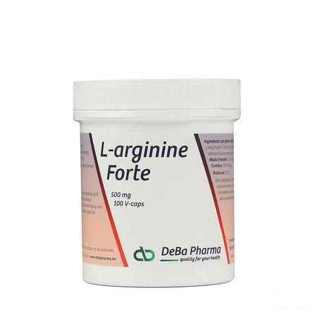 L-arginine Capsule 100x500 mg  -  Deba Pharma