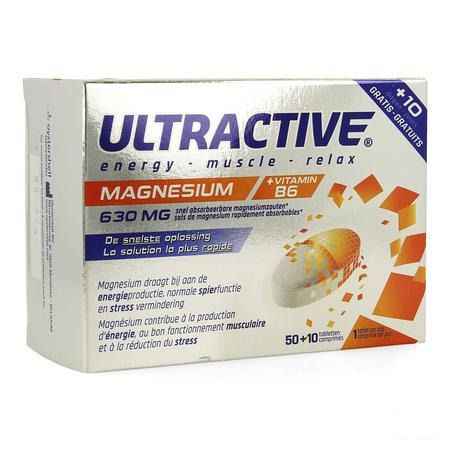 Ultractive Magnesium 630 mg Comprimes 60