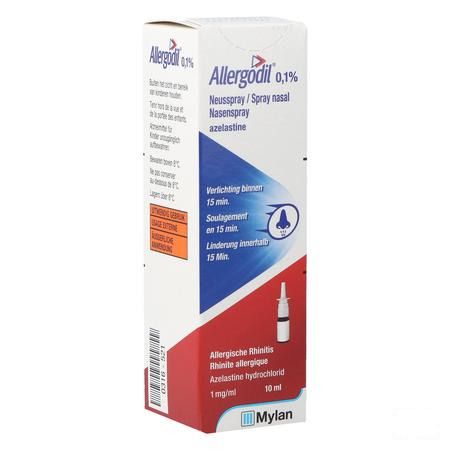 Allergodil Spray Nasal Flacon 10 ml