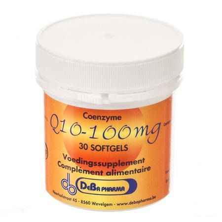Q10 100 mg Softgels 30  -  Deba Pharma
