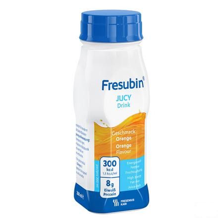 Fresubin Jucy Drink 200 ml Orange/sinaas  -  Fresenius