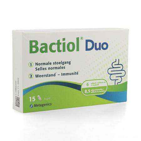 Bactiol Duo Caps 15 27907  -  Metagenics