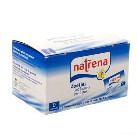 Natrena Tabletten Zakje 2x500