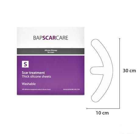 Bap Scar Care S Pansement Adh Sil 40X10X30Cm 2 Paire  -  Bap Medical