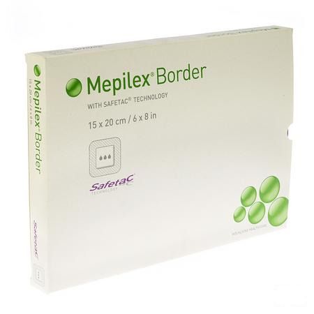 Mepilex Border Sil Adhesive Ster 15,0x20,0 5 295600  -  Molnlycke Healthcare