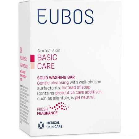 Eubos Compact Zeep Dermato Roze Parf 125 gr  -  I.D. Phar