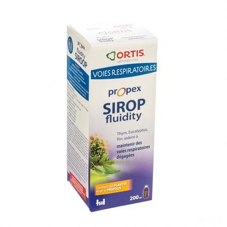 Ortis Propex Sirop Fluidifiant 200 ml  -  Ortis