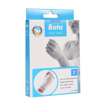 Bota Handpolsband + duim 100 White N2  -  Bota
