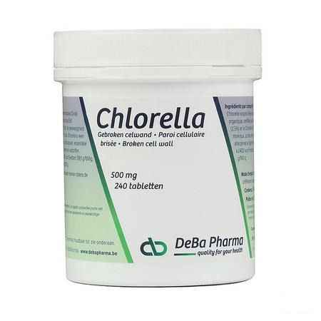 Chlorella Comprimes 240x500 mg  -  Deba Pharma