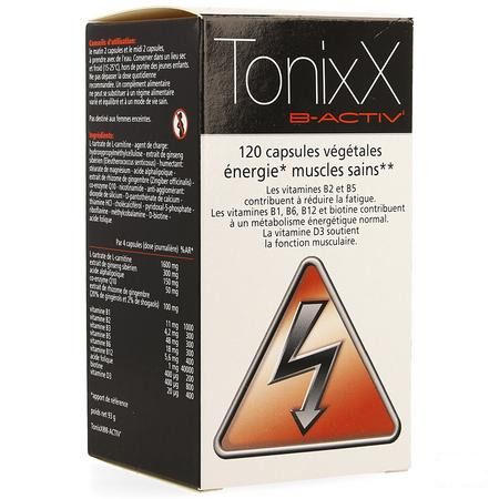 Tonixx B-active 120 Capsule  -  Ixx Pharma