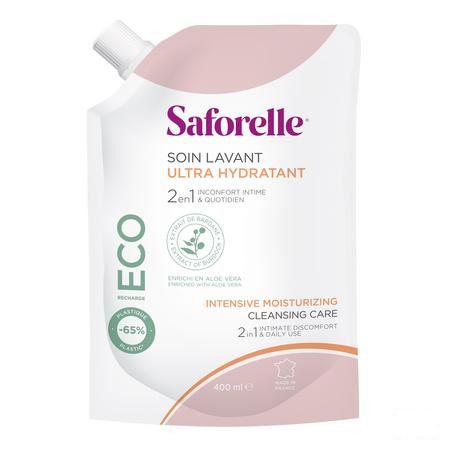 Saforelle Soin Lavant Ultra Hydra Eco Rechar.400 ml