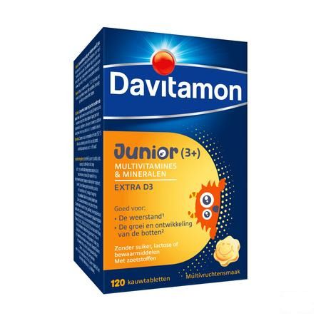 Davitamon Junior Mfruit V1 Comprimes 120