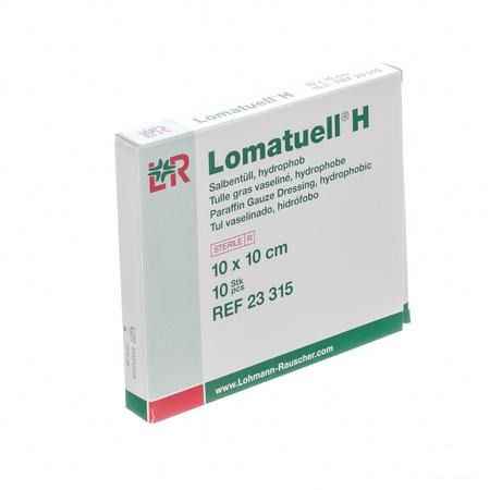 Lomatuell H Compresse Ster 10x10cm 10 23315  -  Lohmann & Rauscher