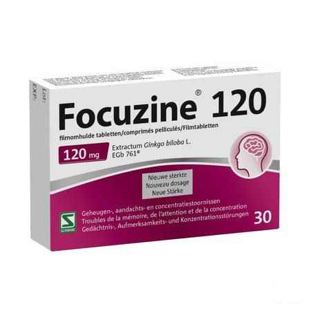 Focuzine 120 mg Comp Pell 30 X 120 mg  -  Vsm