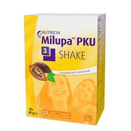 Pku 3 Shake Chocolat Sachets 10x50 gr  -  Nutricia