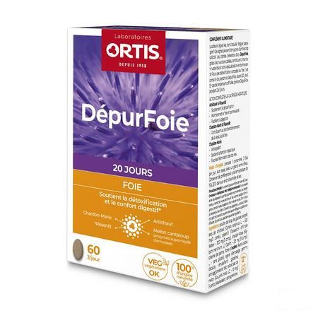 Ortis Methoddraine Zuiverend Lever Tabletten 4x15  -  Ortis
