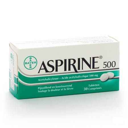 Aspirine 500 mg Tabletten 30