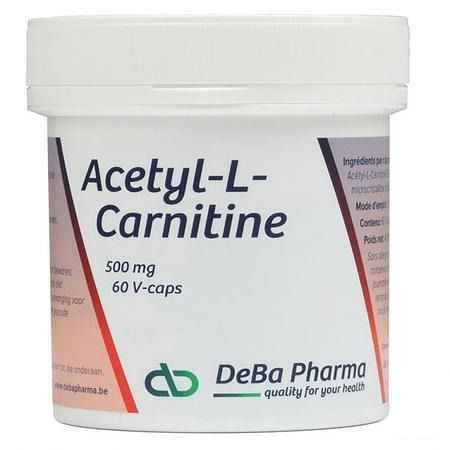 Acetyl-l-carnitine Capsule 60x500 mg  -  Deba Pharma