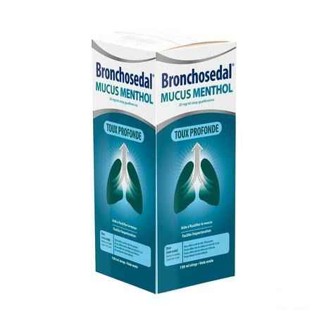 Bronchosedal Mucus Menthol 150 ml 20 mg/ml