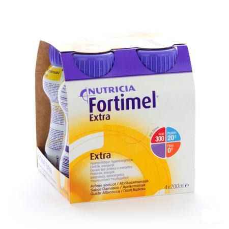 Fortimel Extra Abrikoos 4x200 ml 3248937  -  Nutricia