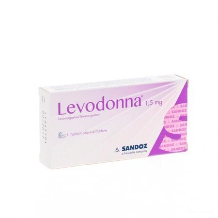 Levodonna 1,5 mg Sandoz Comprimes 1 X 1,5 mg 