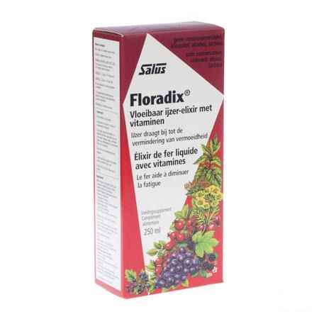 Salus Floradix Elixir 250 ml  -  Ocebio
