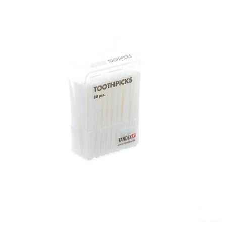 Tandex Toothpicks Plastic 80  -  Deprophar
