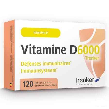 Vitamine D6000 Trenker Comp 120  -  Trenker