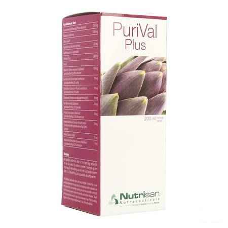 Purival Plus Sirop 200 ml   -  Nutrisan