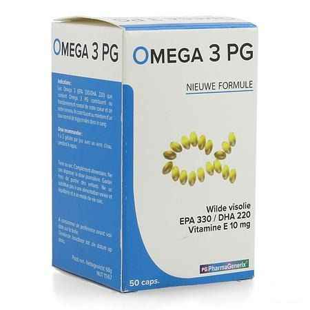Omega 3 Pg Pharmagenerix Caps 50 
