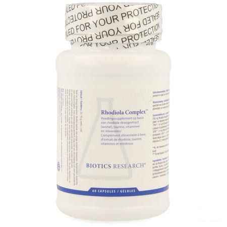 Biotics Rhodiola Complex 60 capsules  -  Energetica Natura