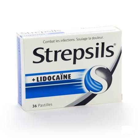 Strepsils + Lidocaine Pastille 36