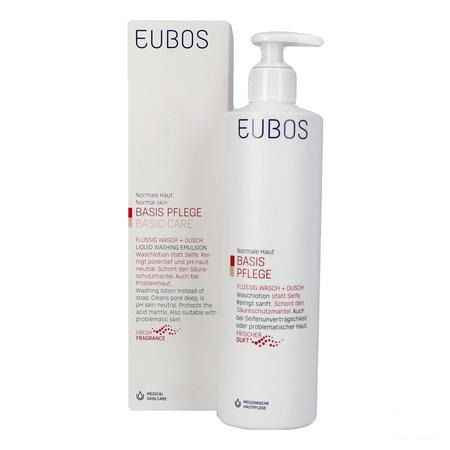 Eubos Zeep Vloeibaar Roze Parf 400 ml  -  I.D. Phar