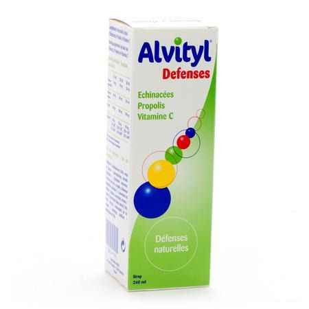 Alvityl Weerstand Siroop Flacon 240 ml  -  Urgo Healthcare