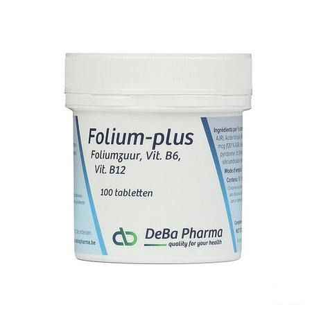 Folium Plus 800y Comprimes 100  -  Deba Pharma