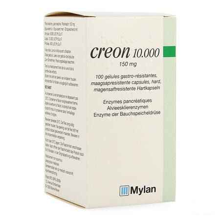 Creon 10000 Capsule Gastroresist 100 X 150 mg 