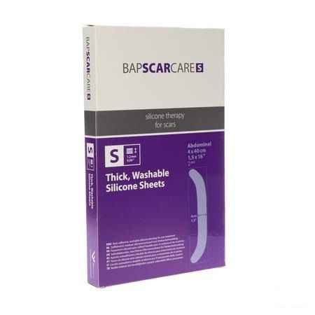 Bap Scar Care S Silicoonverb Adhesive 4x40cm 2 Stuks  -  Bap Medical