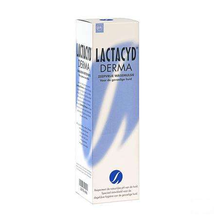 Lactacyd Derma Wasemuls zonder zeep 250 ml
