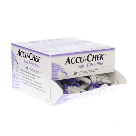 Accu Chek Safe T Pro Plus Steril Jetable 200  -  Roche Diagnostics